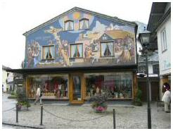 Lftlmalerei in Oberammergau